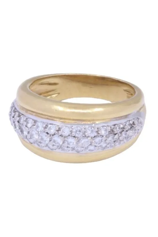 BAGUE PAVAGE DIAMANTS sold by 58 Facettes