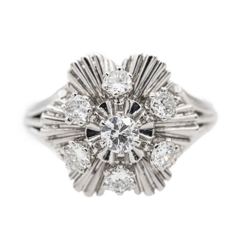 Bague Or blanc Diamant sold by 58 Facettes