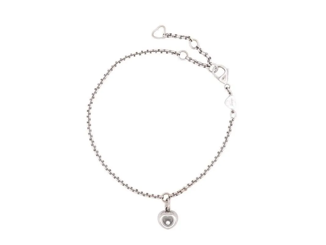 bracelet CHOPARD miss happy en or blanc diamants sold by 58 Facettes