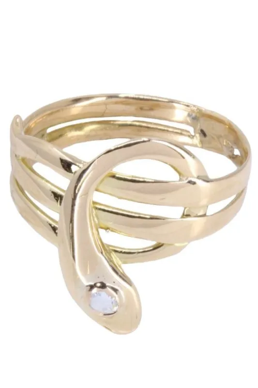Bague serpent ancienne sold by 58 Facettes