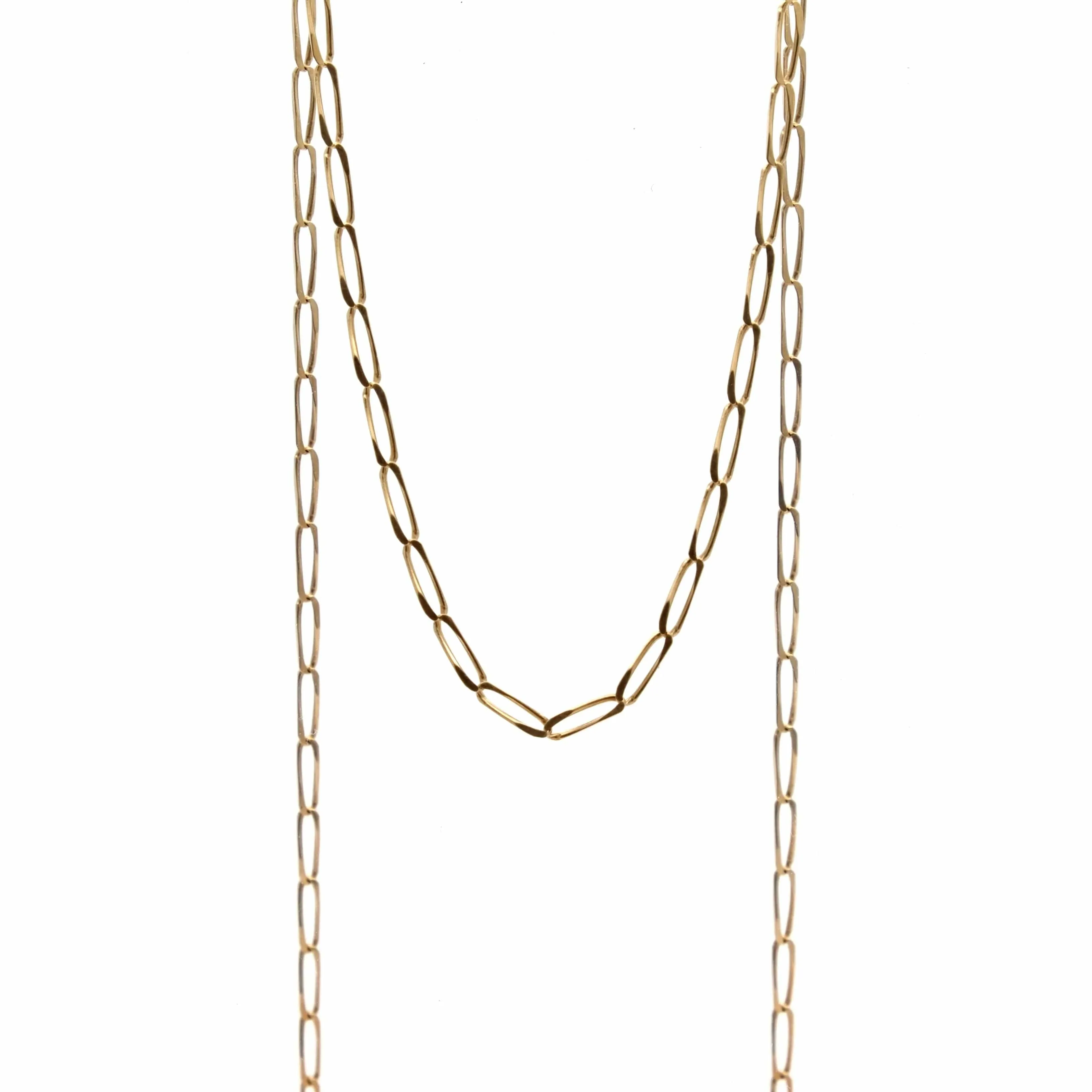 Chaine Or jaune maille cheval sold by 58 Facettes