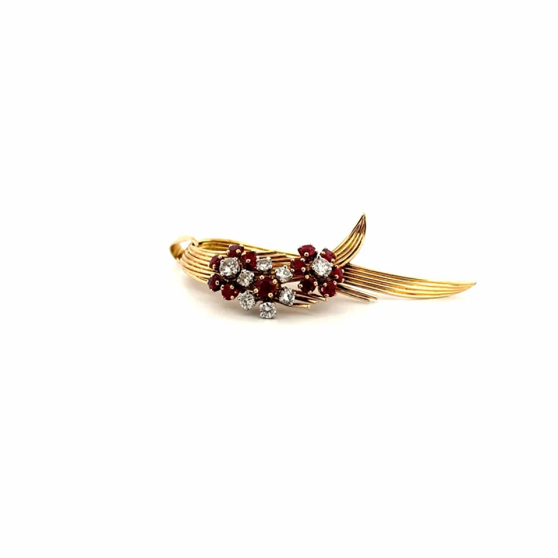 Pendentif Or Jaune Diamants Saphirs sold by 58 Facettes