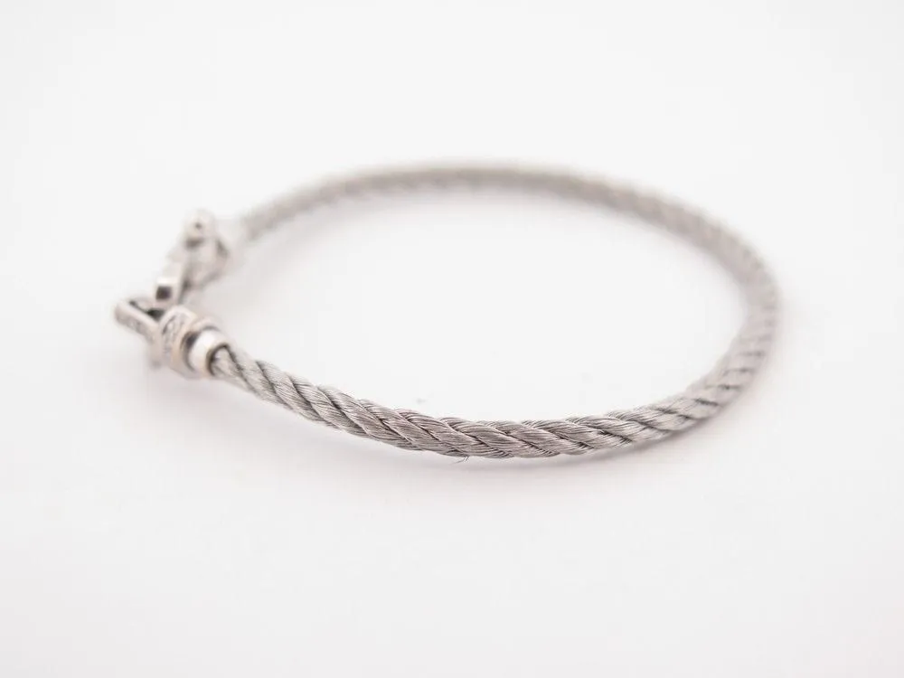 bracelet FRED mini force 10 manille en or 34 diamants sold by 58 Facettes product image thumbnail 2