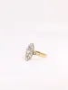Bague marquise ancienne diamants taille rose sold by 58 Facettes