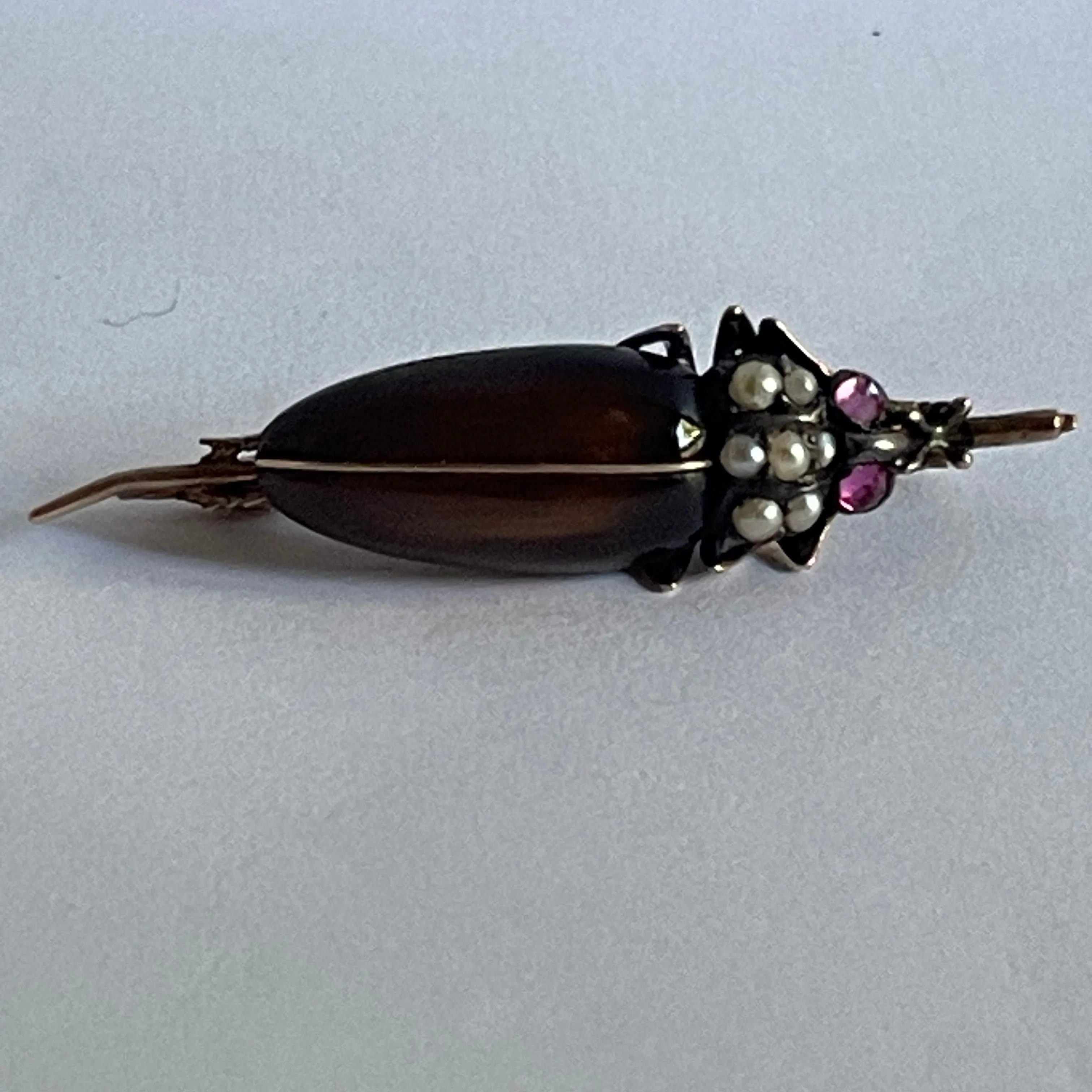 Broche Art Nouveau scarabée sold by 58 Facettes product image thumbnail 3