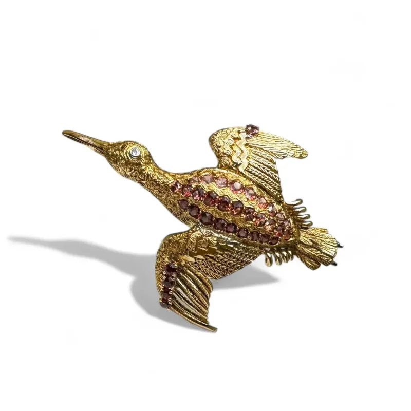 HERMÈS Broche oiseaux made by 58 Facettes