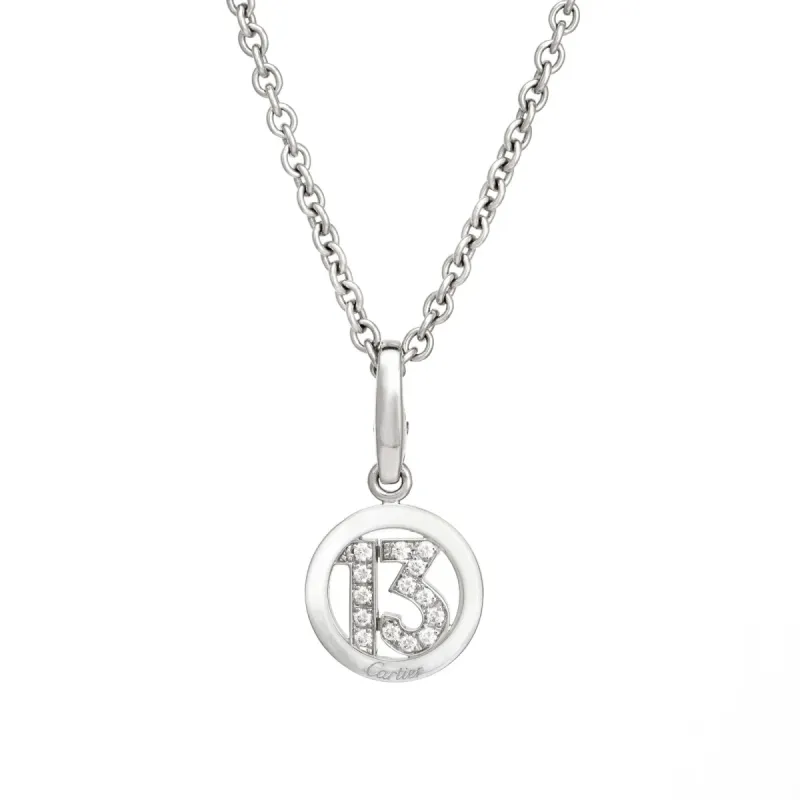 CARTIER- Collier diamant 13 sold by 58 Facettes