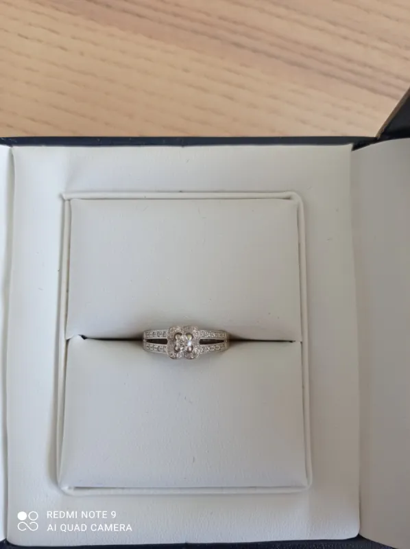 MAUBOUSSIN - Chance of Love n°1 - Bague or blanc et diamants sold by 58 Facettes