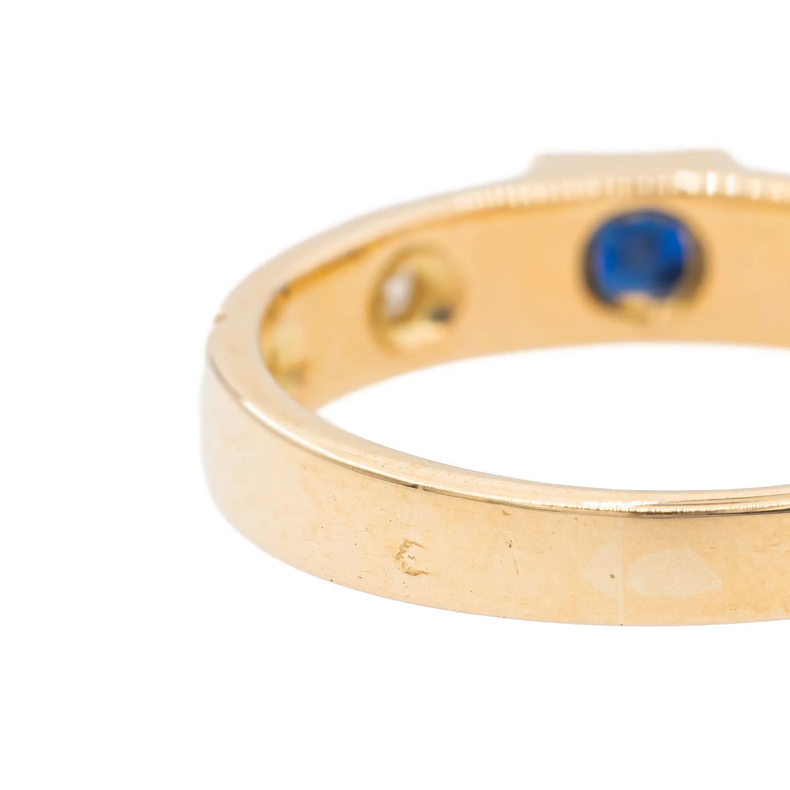 Bague Or rose Saphir sold by 58 Facettes product image thumbnail 5