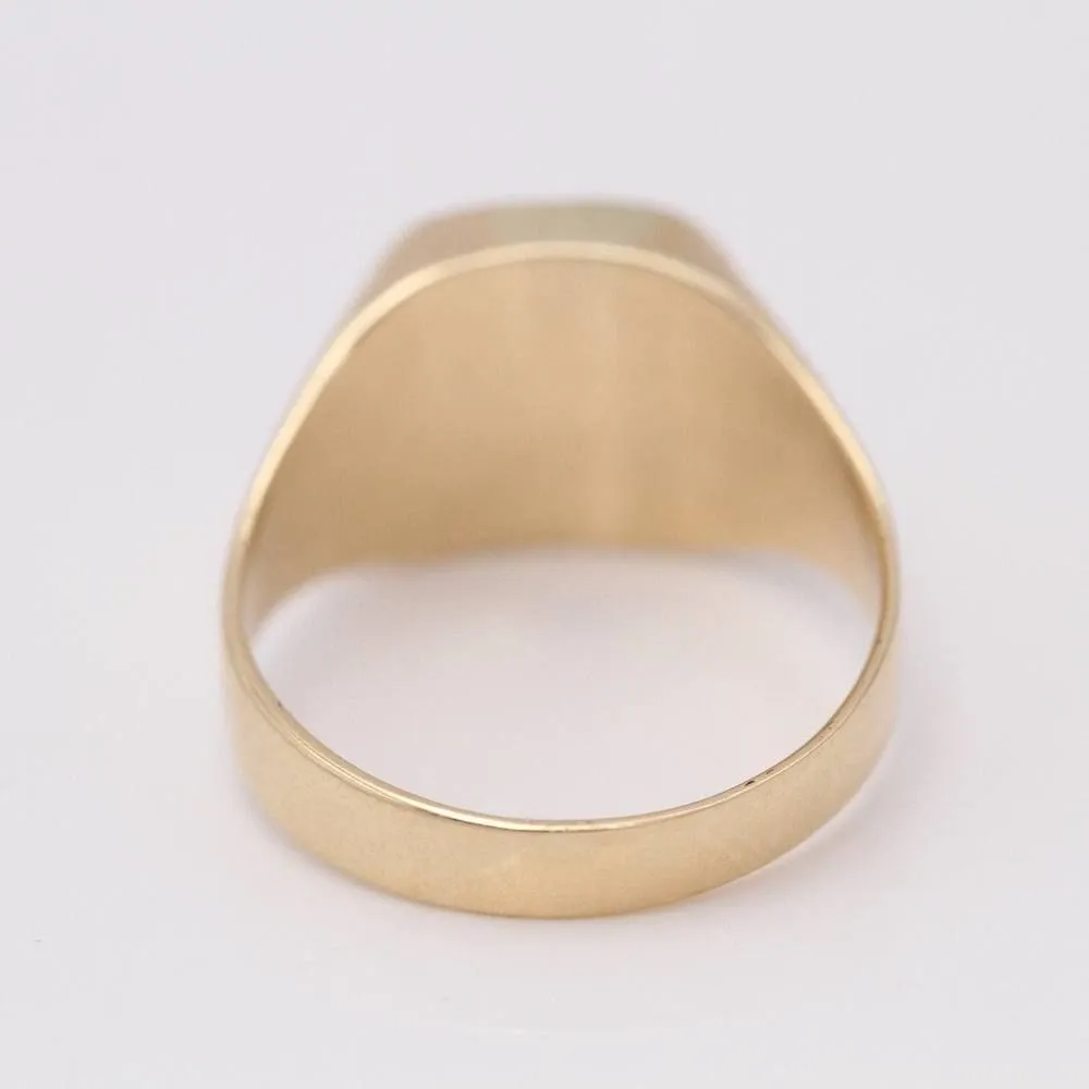 Chevalière homme Or jaune Onyx Diamant sold by 58 Facettes product image thumbnail 3