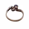 Bague Toi et Moi Or Jaune Diamants sold by 58 Facettes