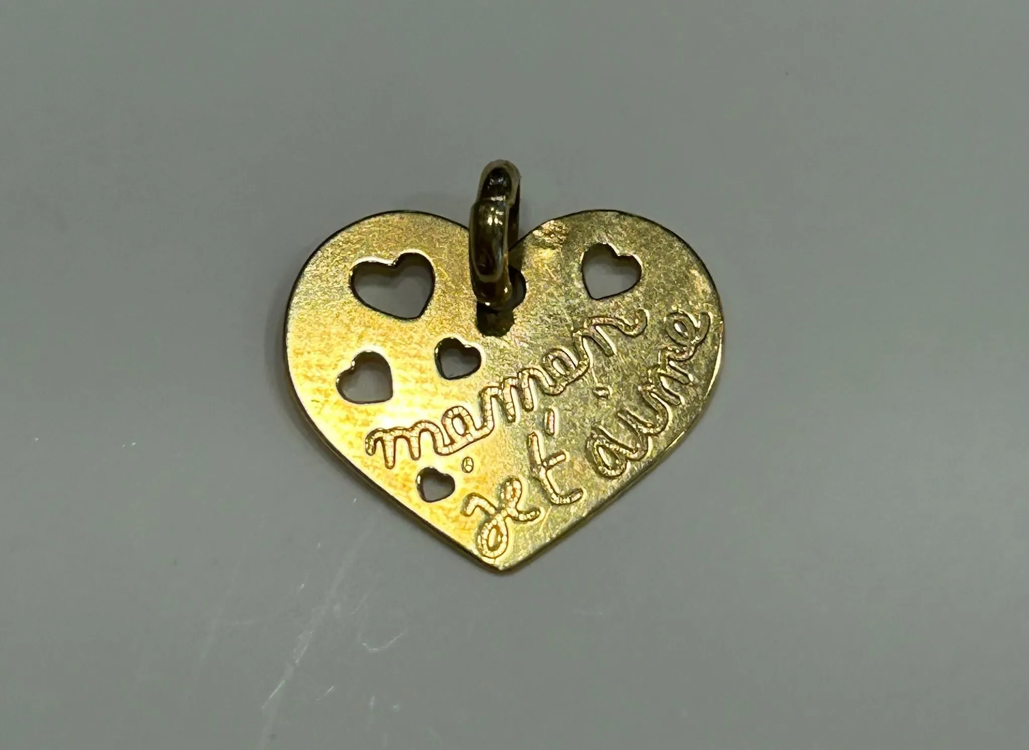 Pendentif maman je t'aime sold by 58 Facettes product image thumbnail 5