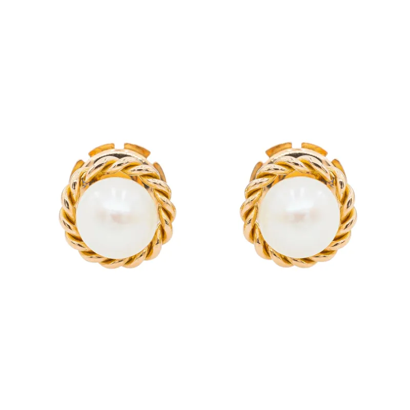 Boucles d'oreilles Perle Or jaune Perle sold by 58 Facettes