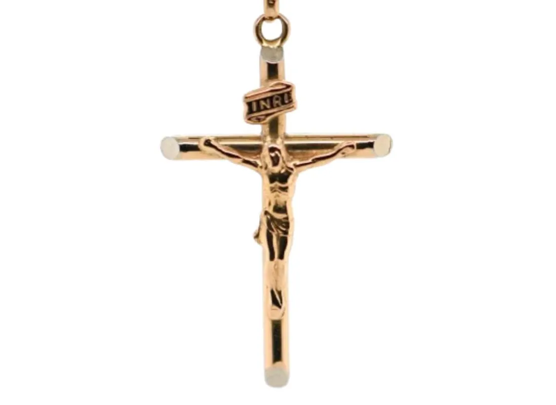Pendentif Christ en Croix en or 18 carats sold by 58 Facettes