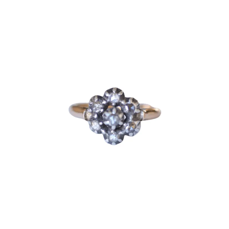 Bague provençale ancienne diamants sold by 58 Facettes
