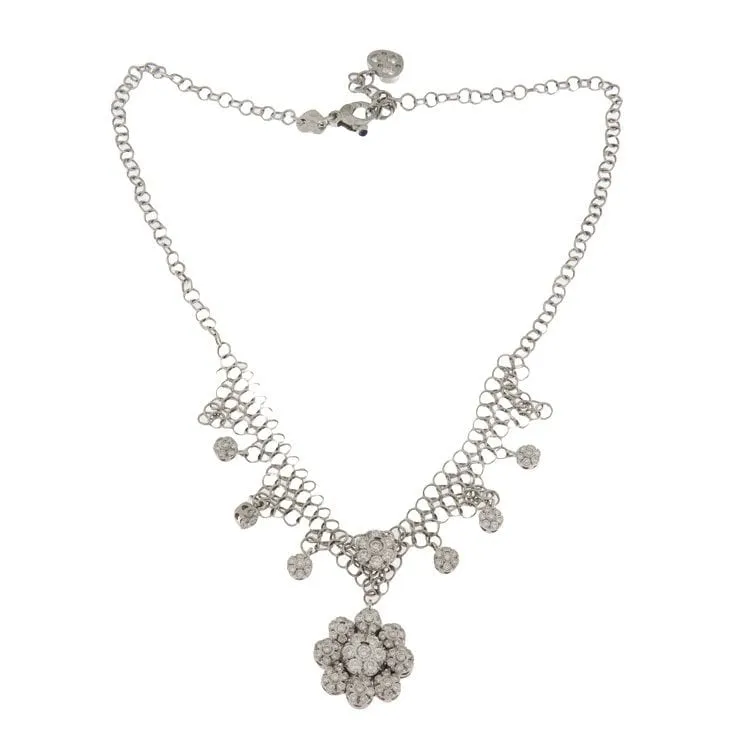 Tour de cou avec pendentifs en diamants sold by 58 Facettes