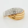 Bague 2 Ors Diamants sold by 58 Facettes