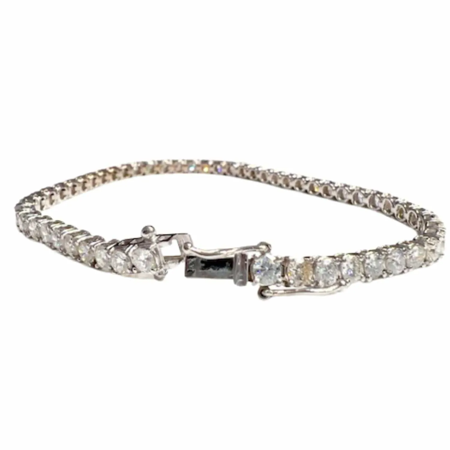 Bracelet en or au design classique avec diamants sold by 58 Facettes product image thumbnail 3
