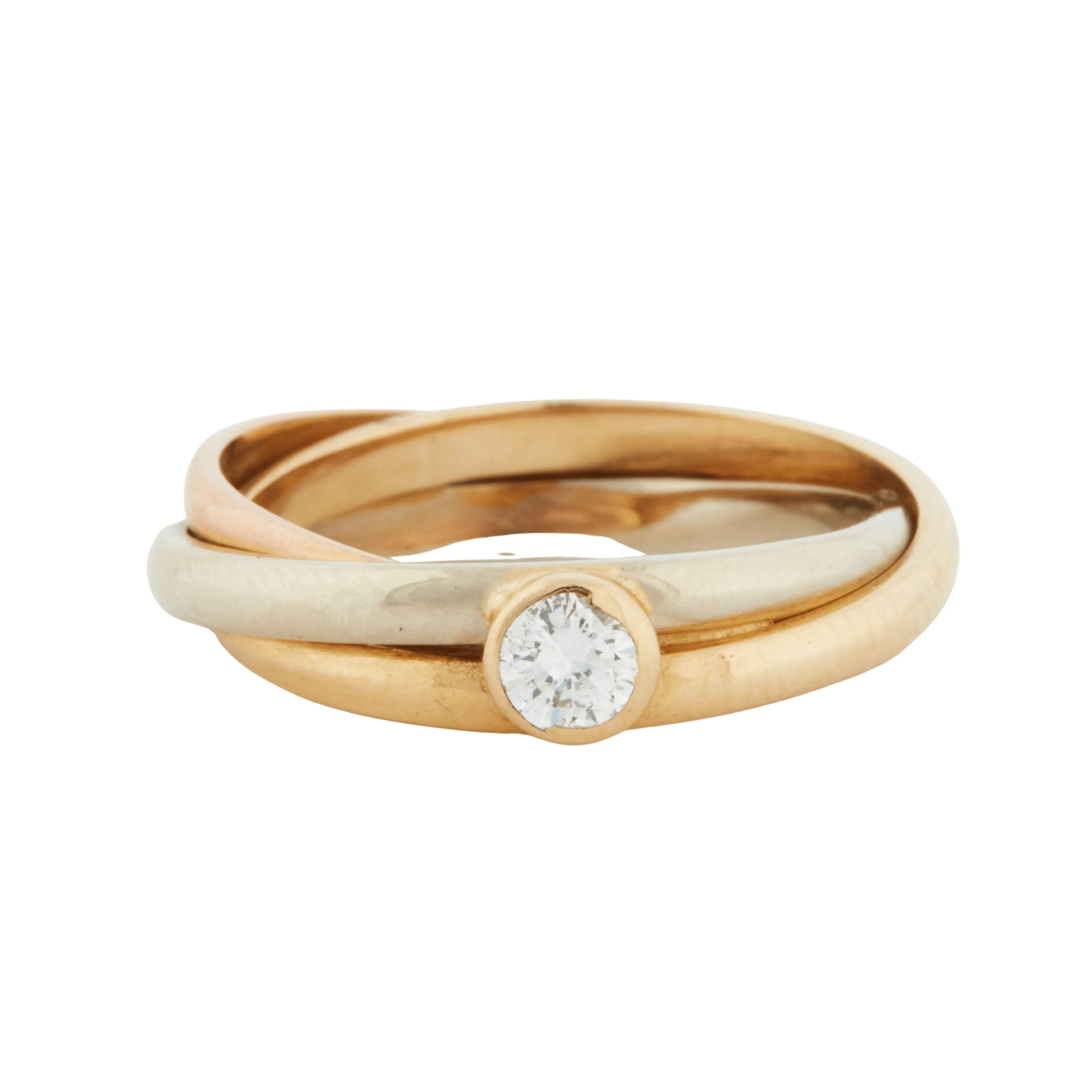 Bague 3 ors Diamant sold by 58 Facettes