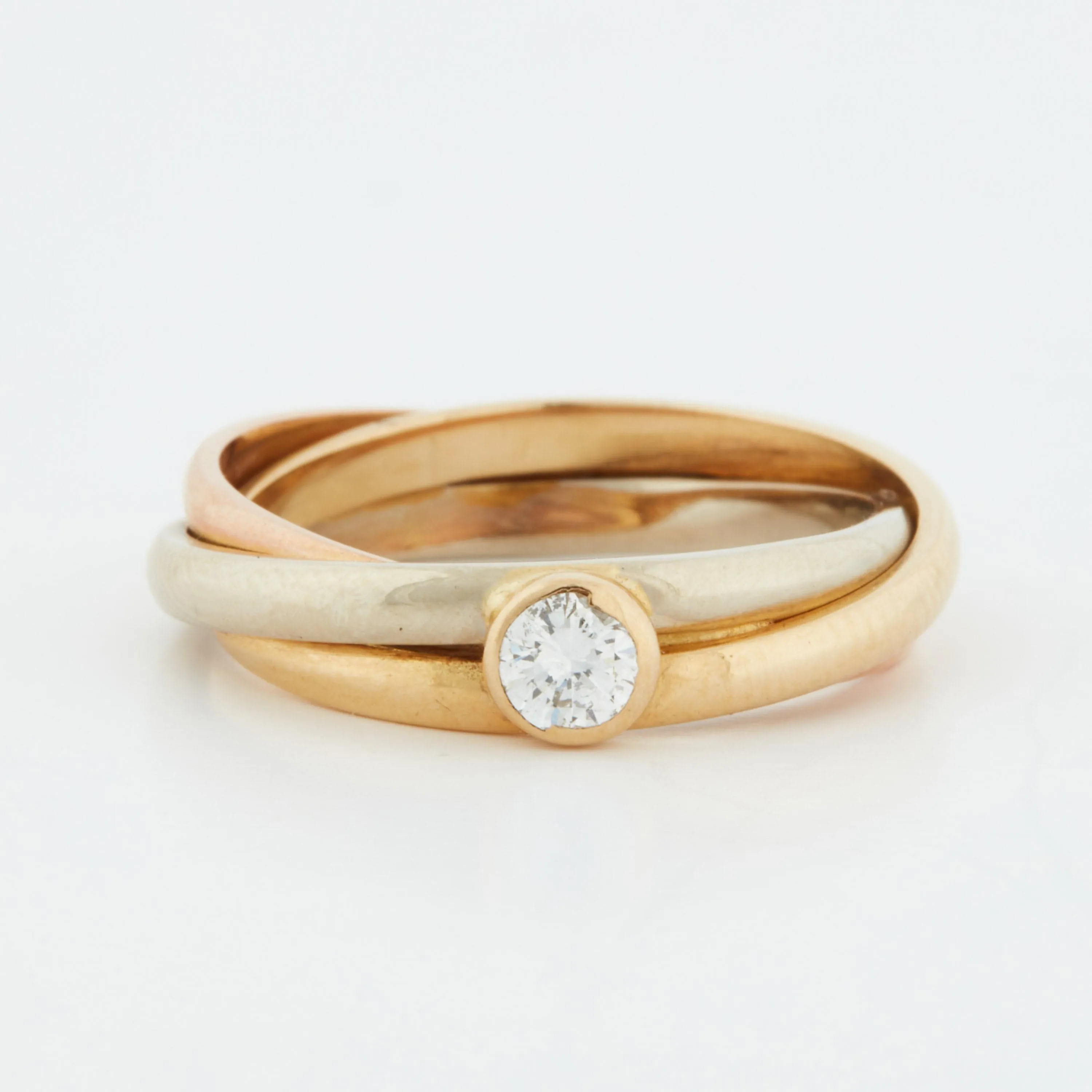 Bague 3 ors Diamant sold by 58 Facettes product image thumbnail 3