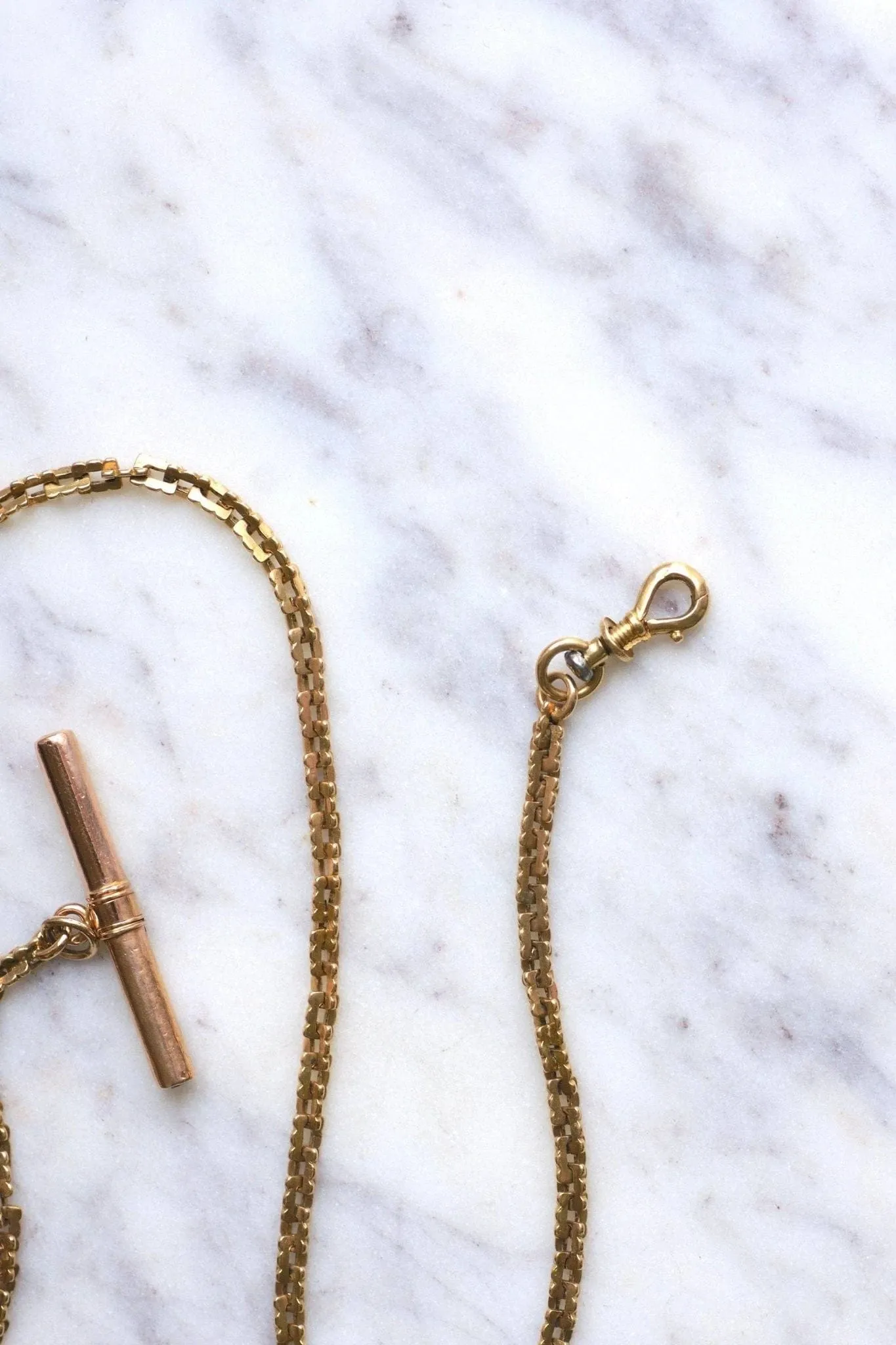 Chaîne de montre maille carrée et clé de montre sold by 58 Facettes product image thumbnail 4