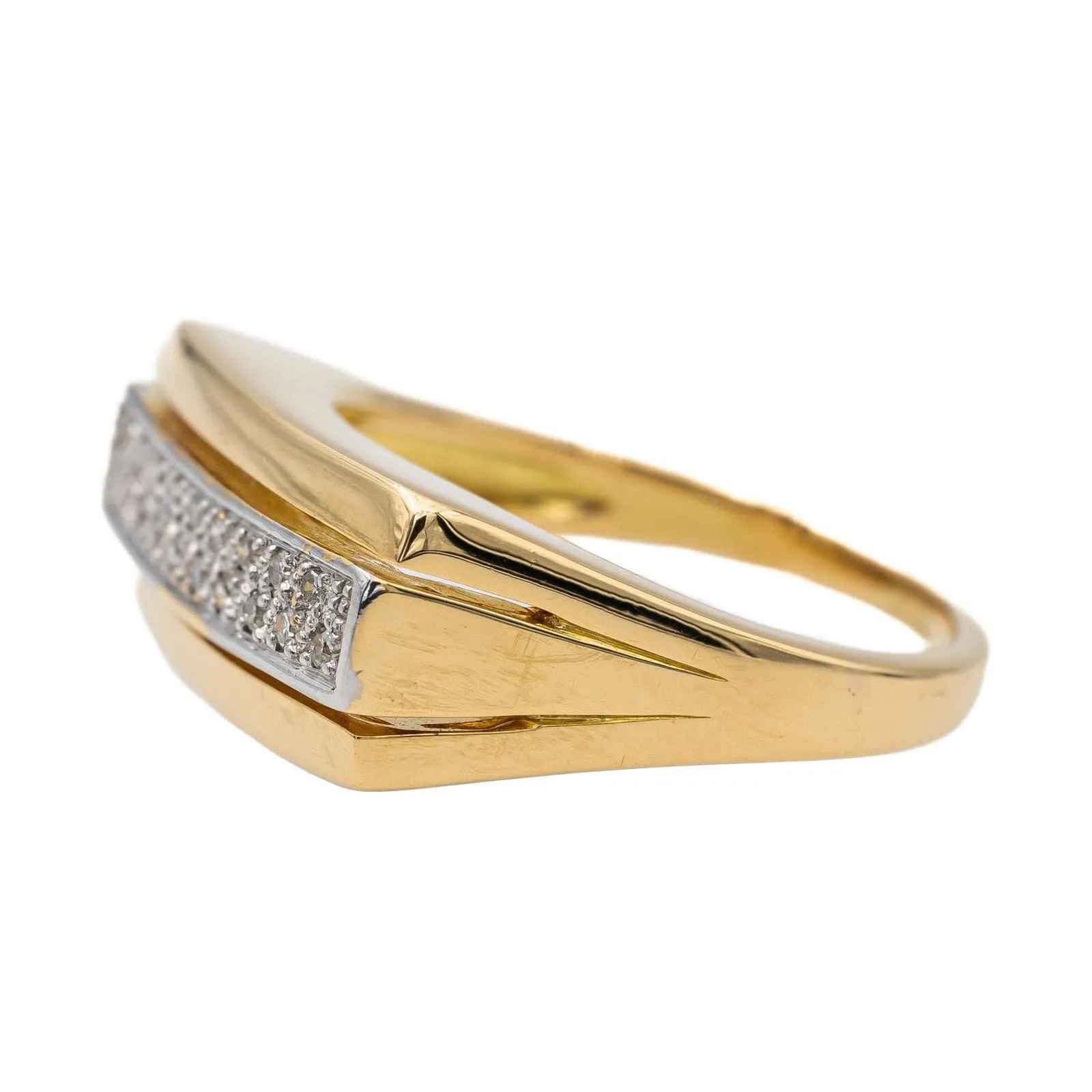 Bague Or jaune Diamant sold by 58 Facettes product image thumbnail 4