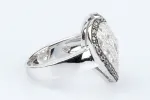 Bague Coeur diamant en or blanc sold by 58 Facettes