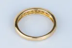 Bague en or jaune diamants sold by 58 Facettes