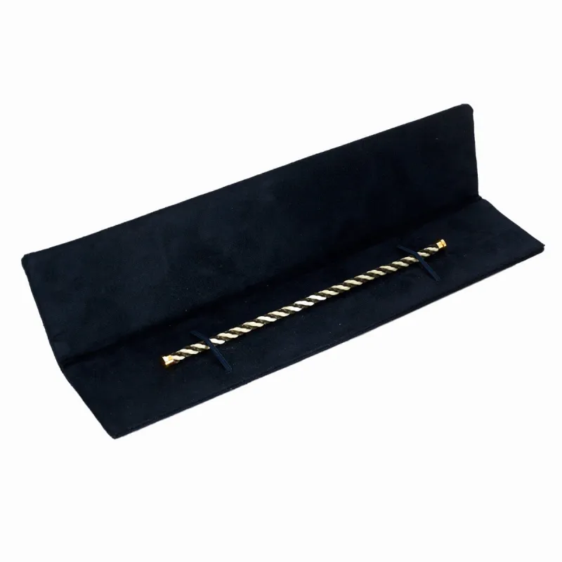 Fred - Bracelet Cable cordon tressé noir et blanc sold by 58 Facettes