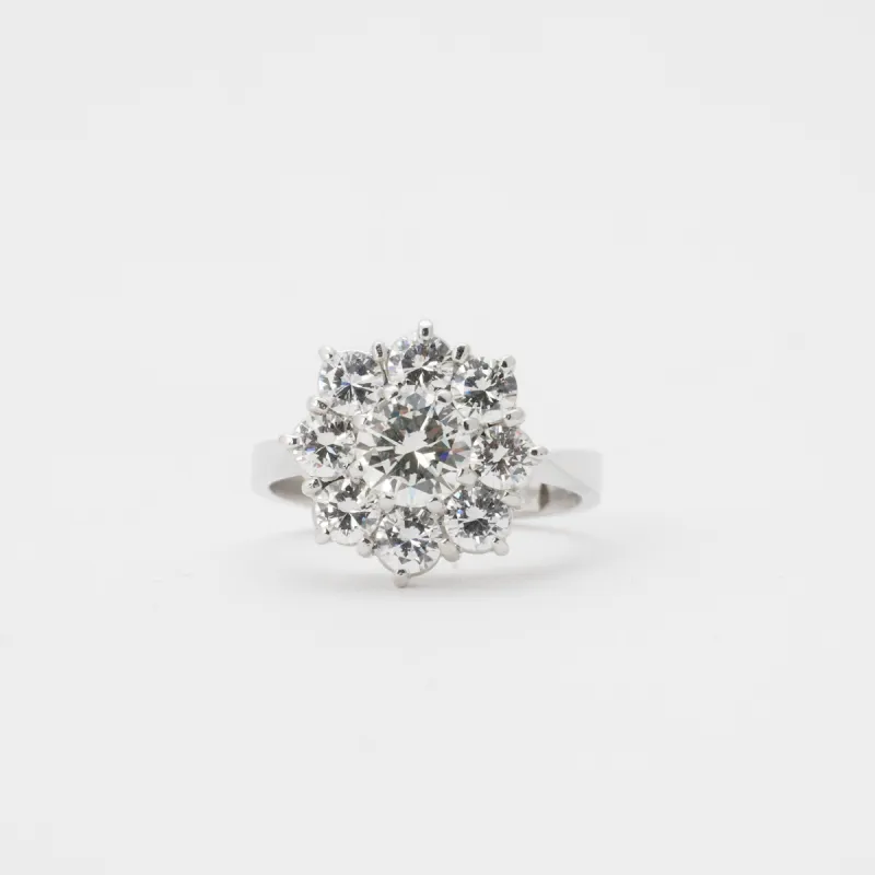 Bague diamants sold by 58 Facettes