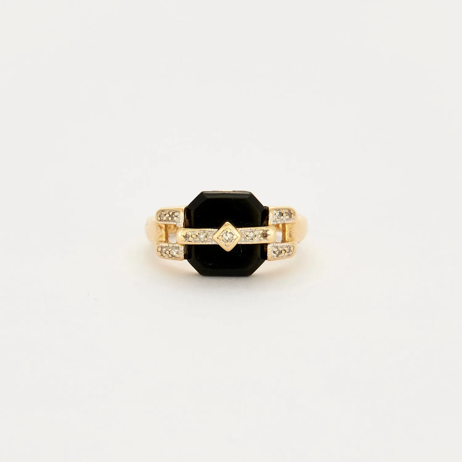Chevalière Onyx diamant sold by 58 Facettes product image thumbnail 3