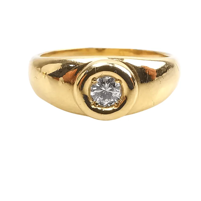 Bague Or jaune Diamant sold by 58 Facettes