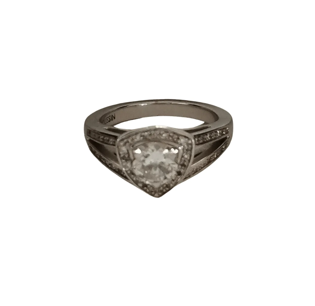 MAUBOUSSIN Bague Solitaire Dream and Love n°3 or blanc et