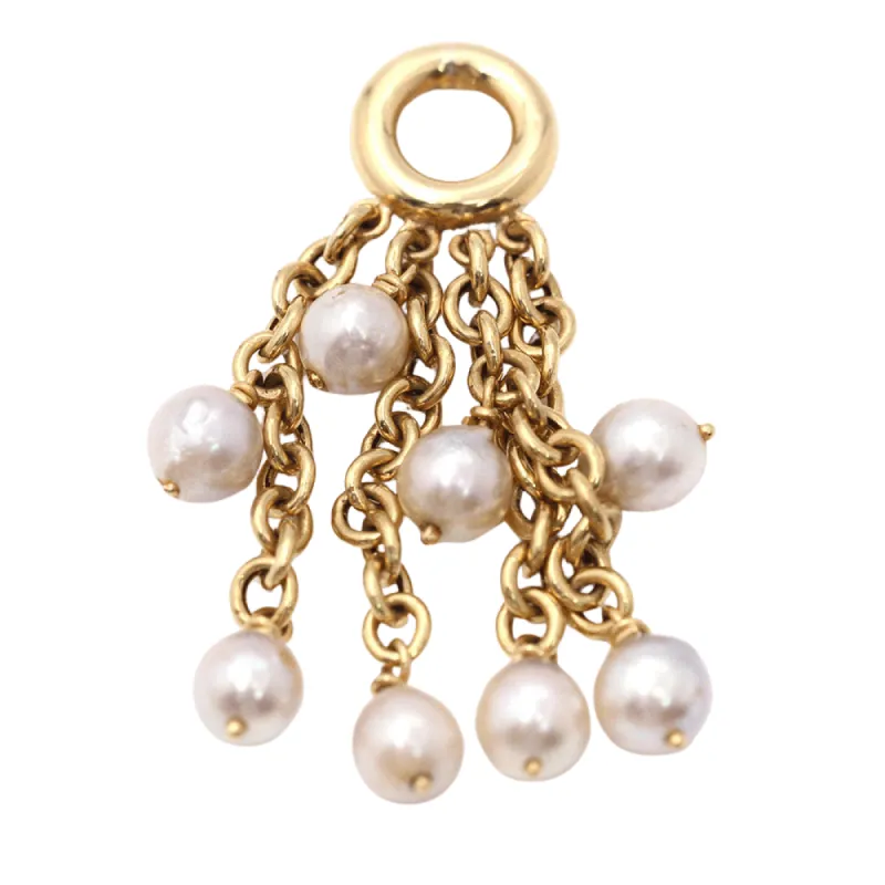 Pendentif en or avec perles sold by 58 Facettes