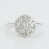 Bague Or blanc Diamants sold by 58 Facettes
