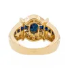 Bague Or jaune Saphir sold by 58 Facettes
