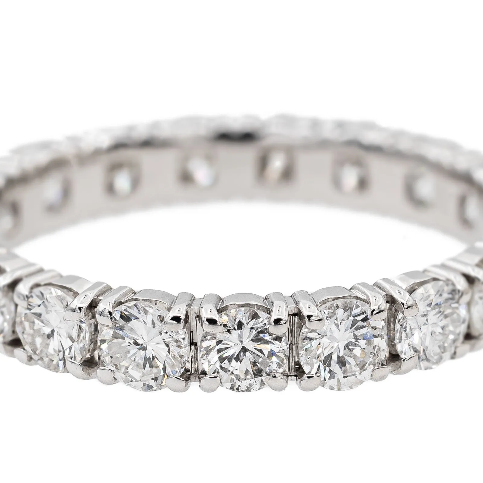 Bague Alliance Or blanc Diamant sold by 58 Facettes product image thumbnail 3