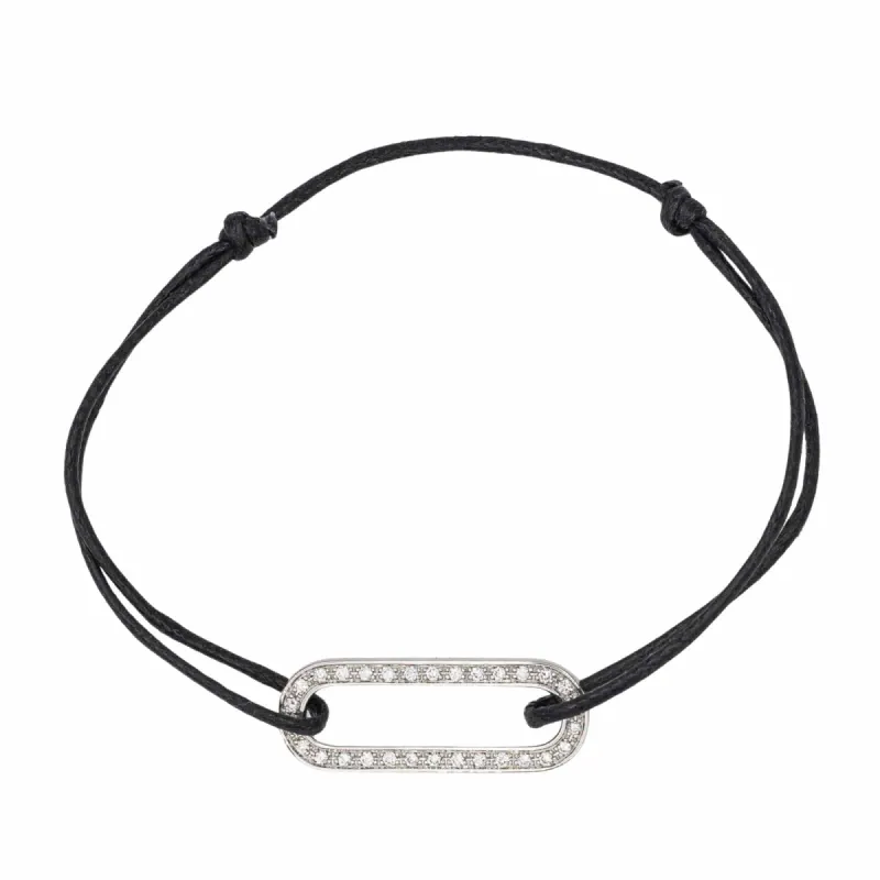 Dinh Van Bracelet Maillon Or blanc Diamant sold by 58 Facettes