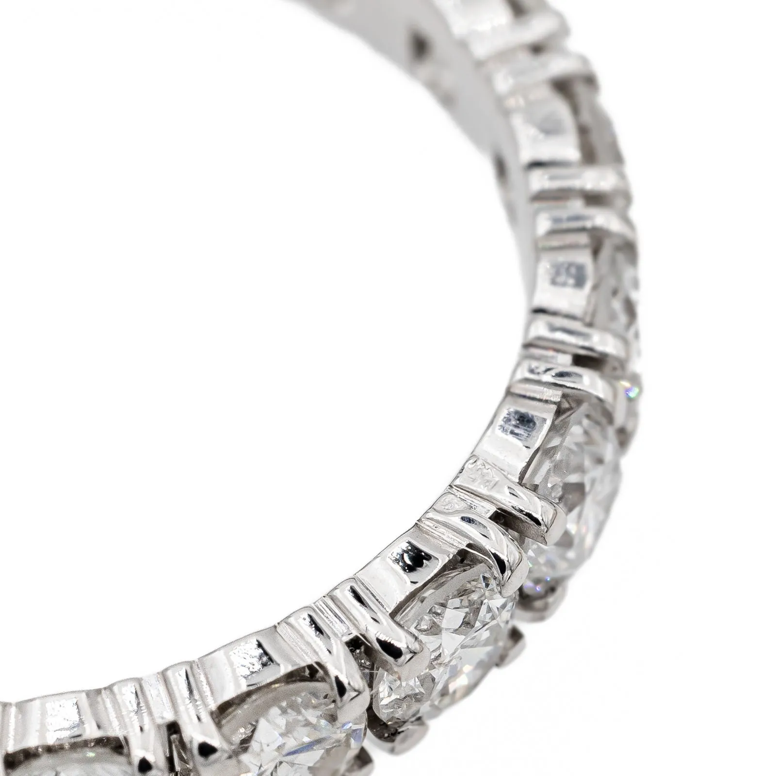 Bague Alliance Or blanc Diamant sold by 58 Facettes product image thumbnail 5