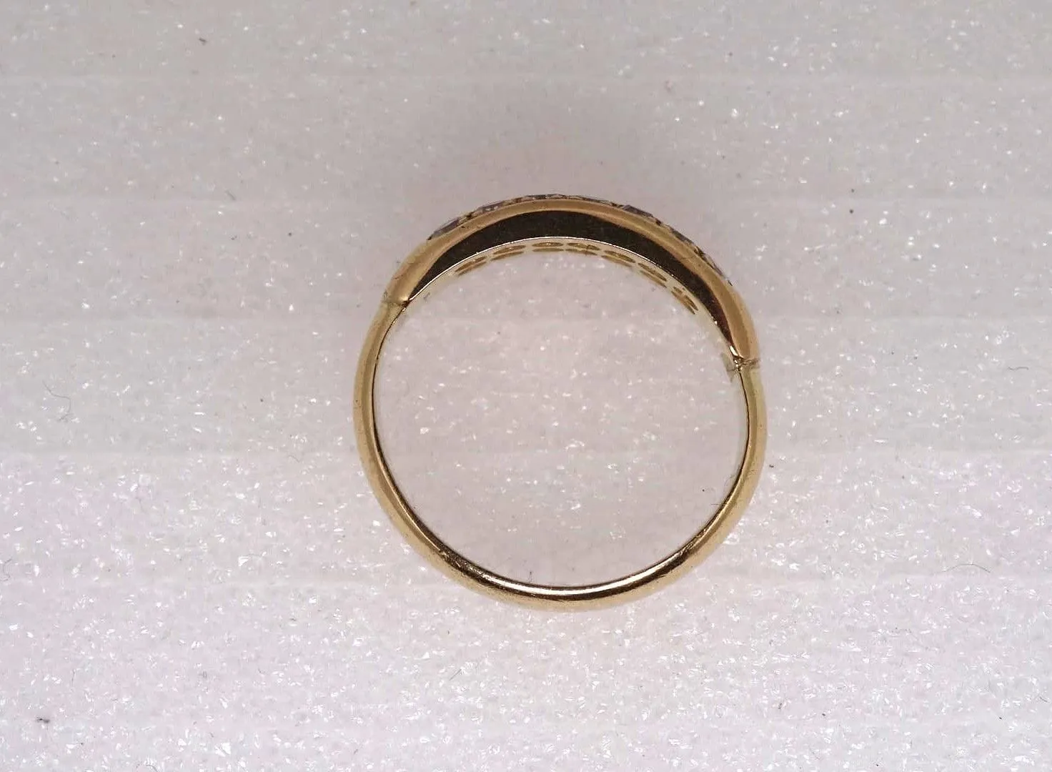 Bague Or jaune pavé de Diamants sold by 58 Facettes product image thumbnail 5