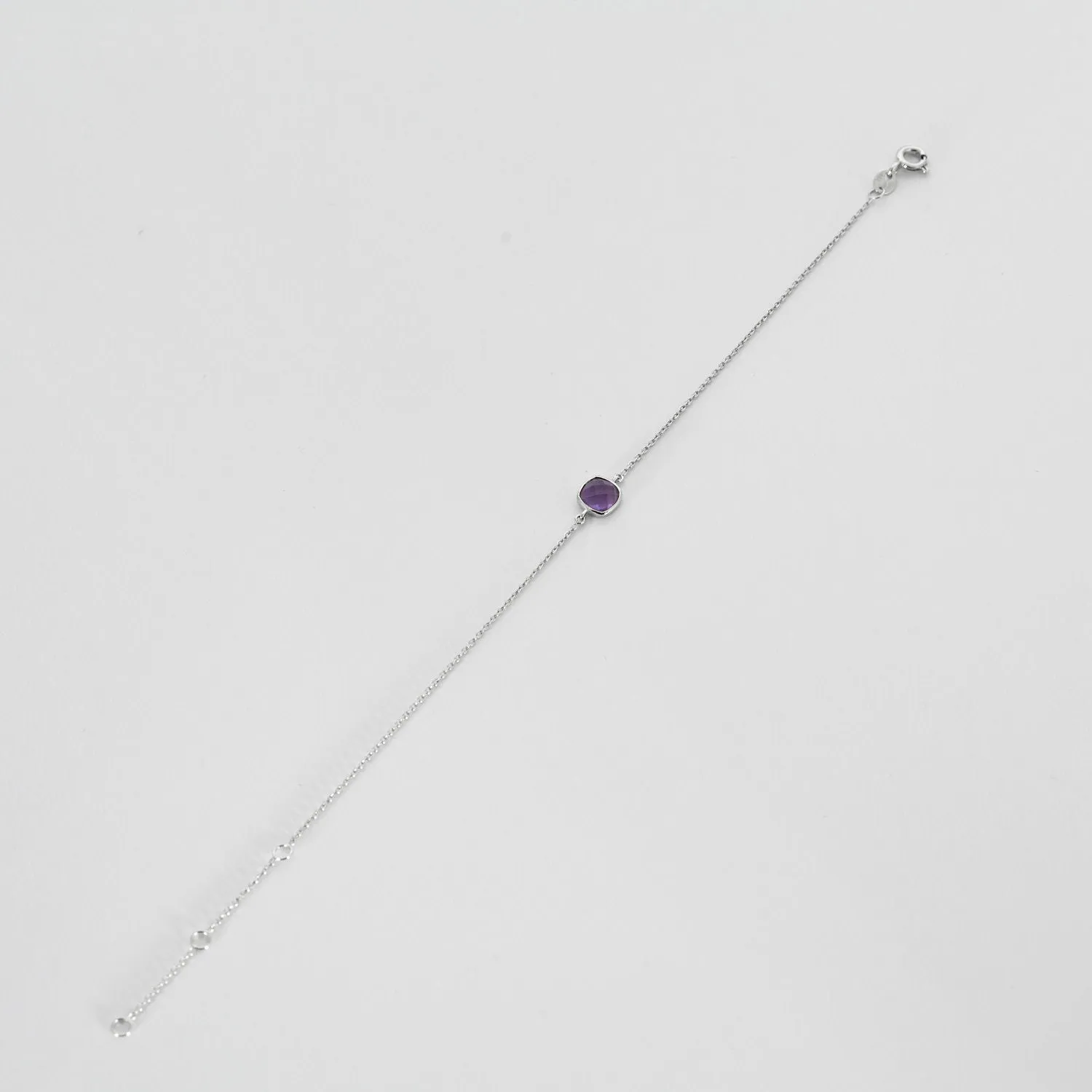 Bracelet or blanc améthyste sold by 58 Facettes product image thumbnail 4