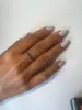 Thin half alliance blue sapphire ring sold by 58 Facettes