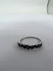 Thin half alliance blue sapphire ring sold by 58 Facettes