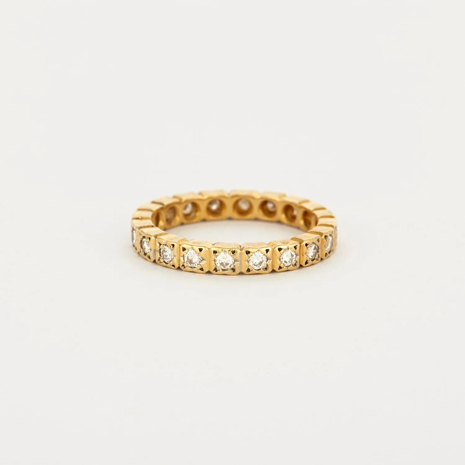 Alliance en or jaune et diamants sold by 58 Facettes product image thumbnail 3