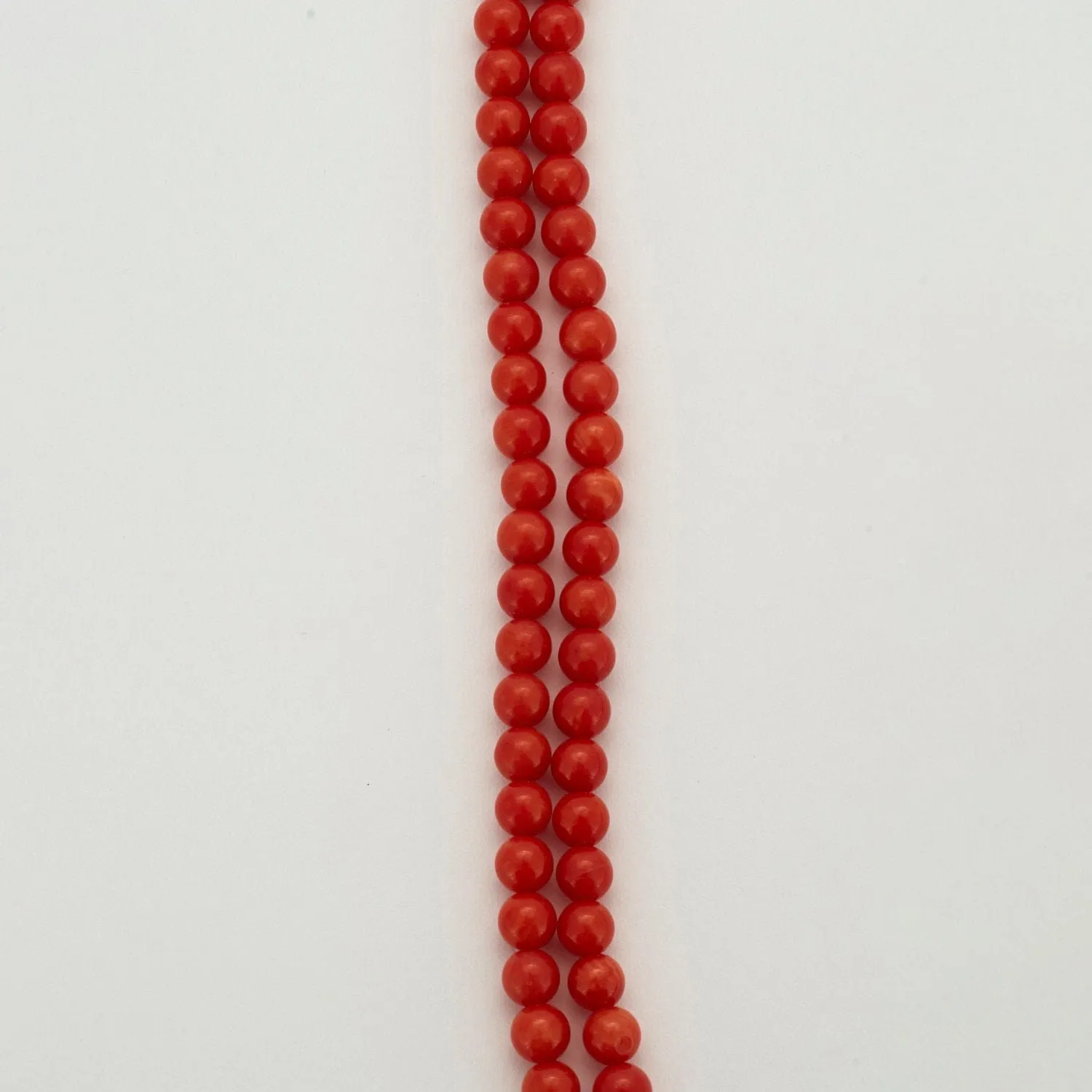 Collier deux rangs en corail méditerranéen sold by 58 Facettes product image thumbnail 5