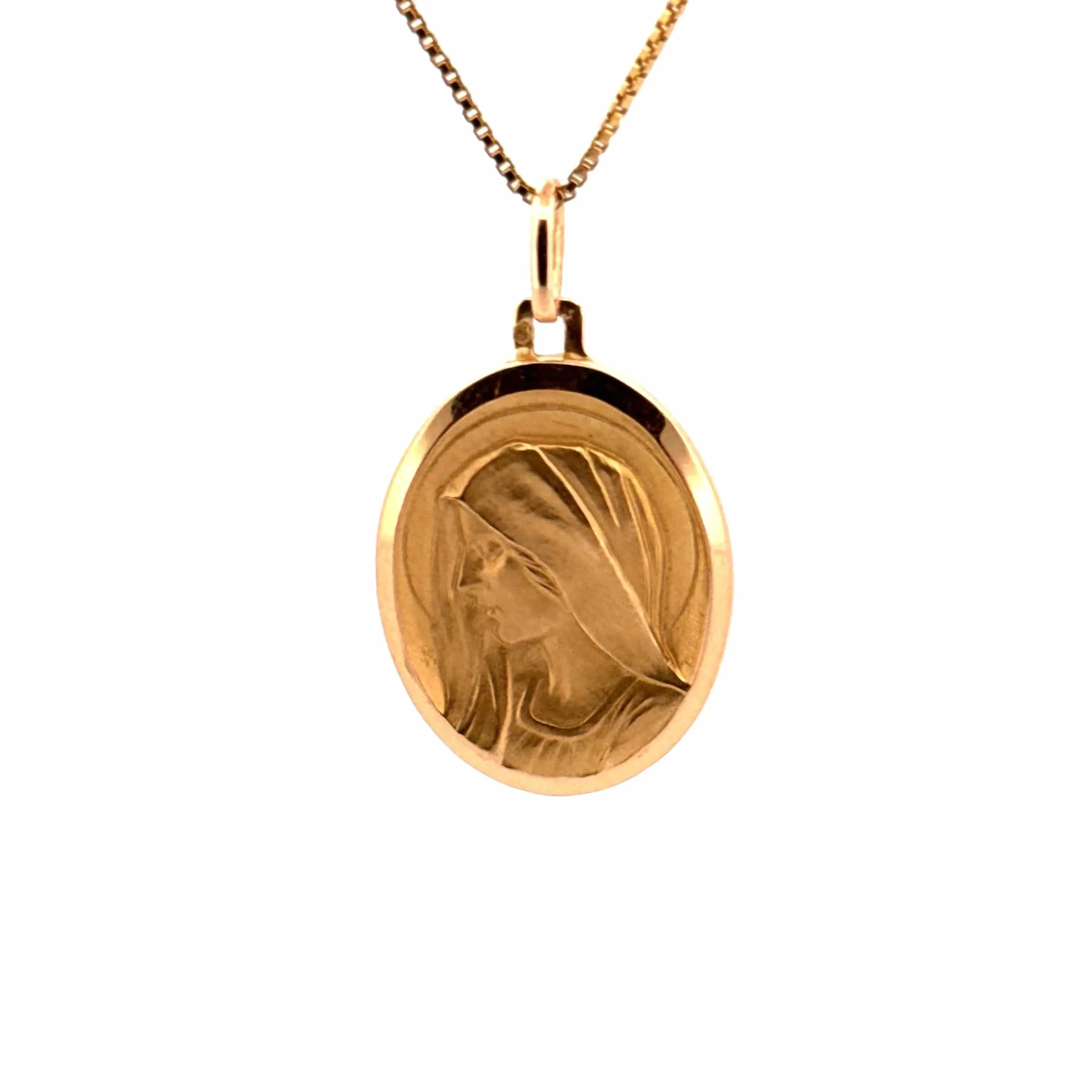 Pendentif Médaille vierge marie or jaune sold by 58 Facettes