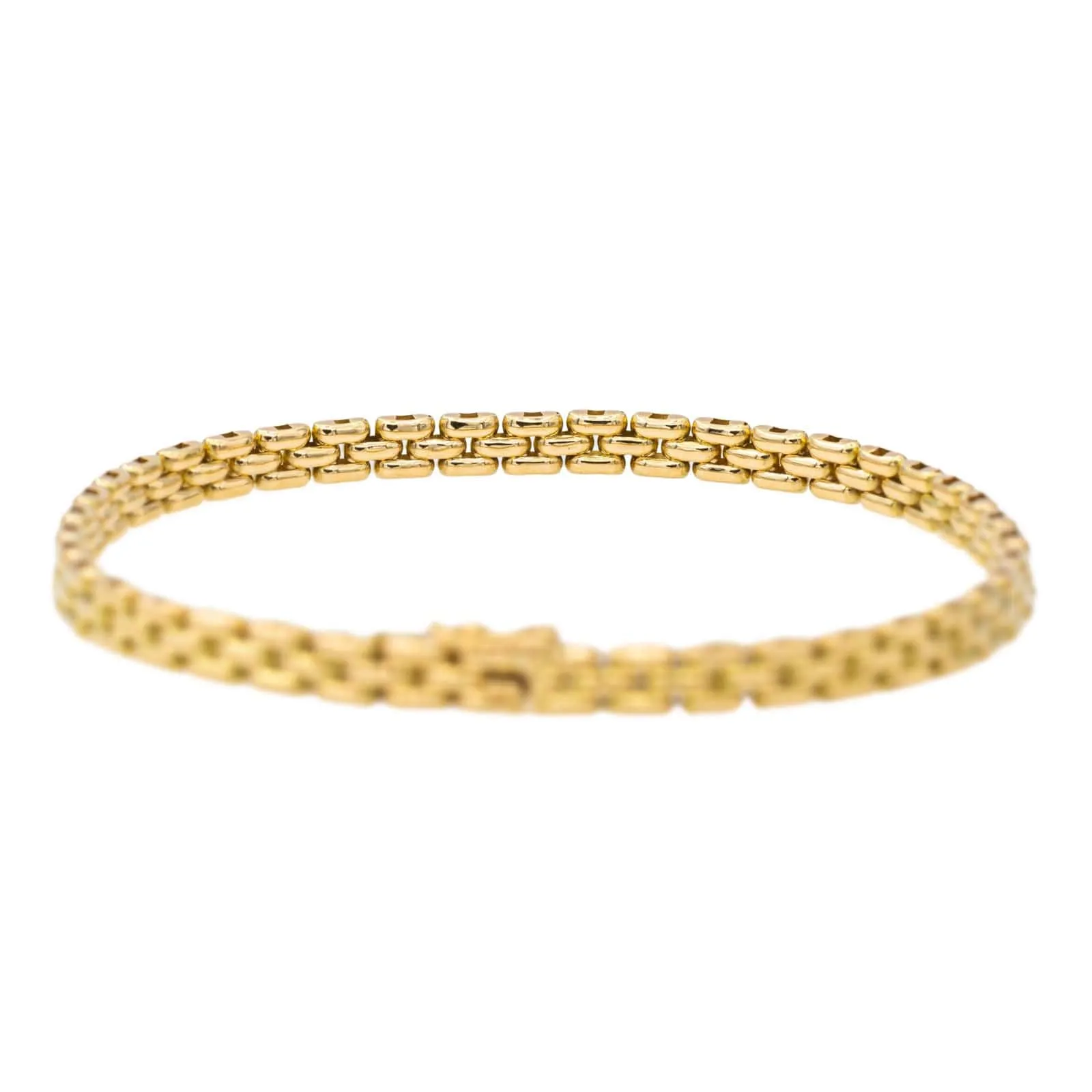 Cartier Bracelet Maille panthère Or jaune sold by 58 Facettes product image thumbnail 5