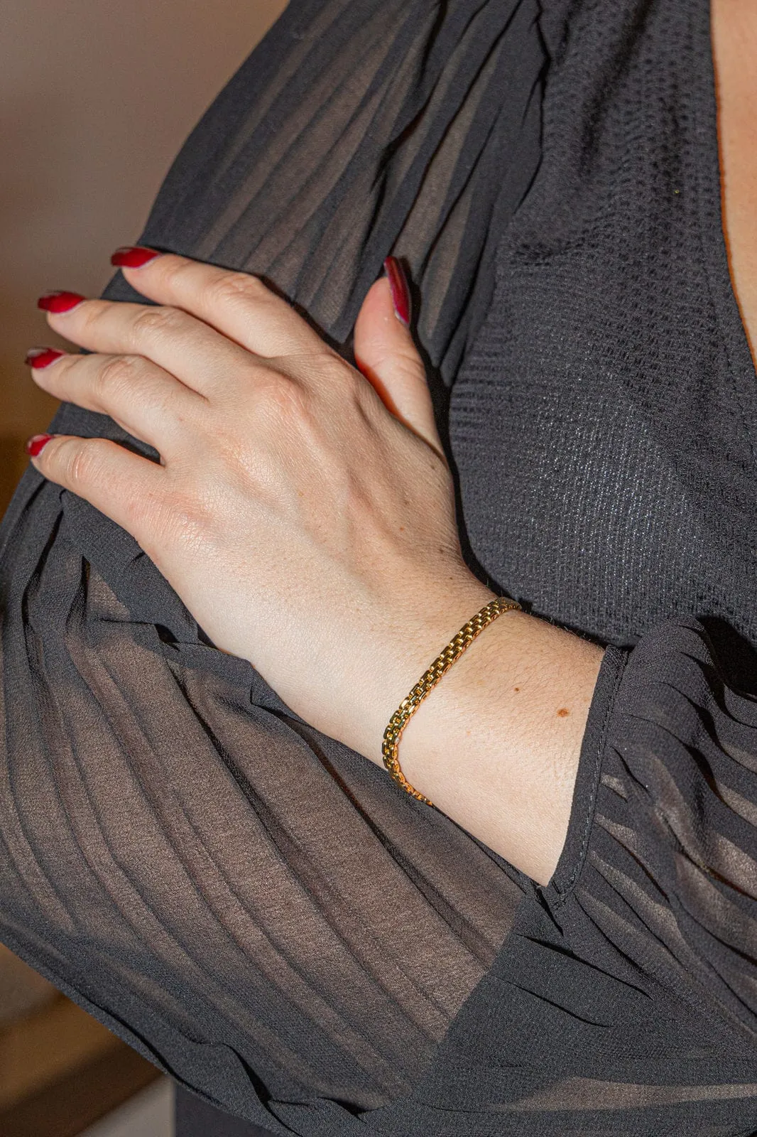 Cartier Bracelet Maille panthère Or jaune sold by 58 Facettes product image thumbnail 2