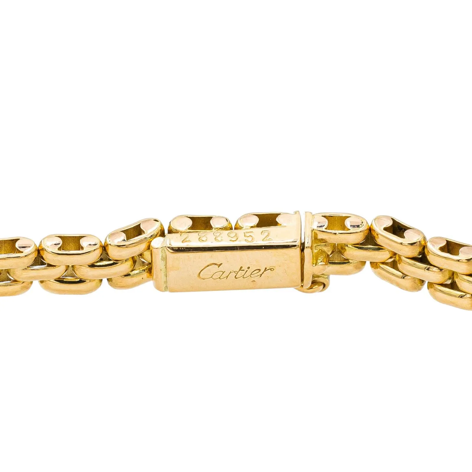 Cartier Bracelet Maille panthère Or jaune sold by 58 Facettes product image thumbnail 3