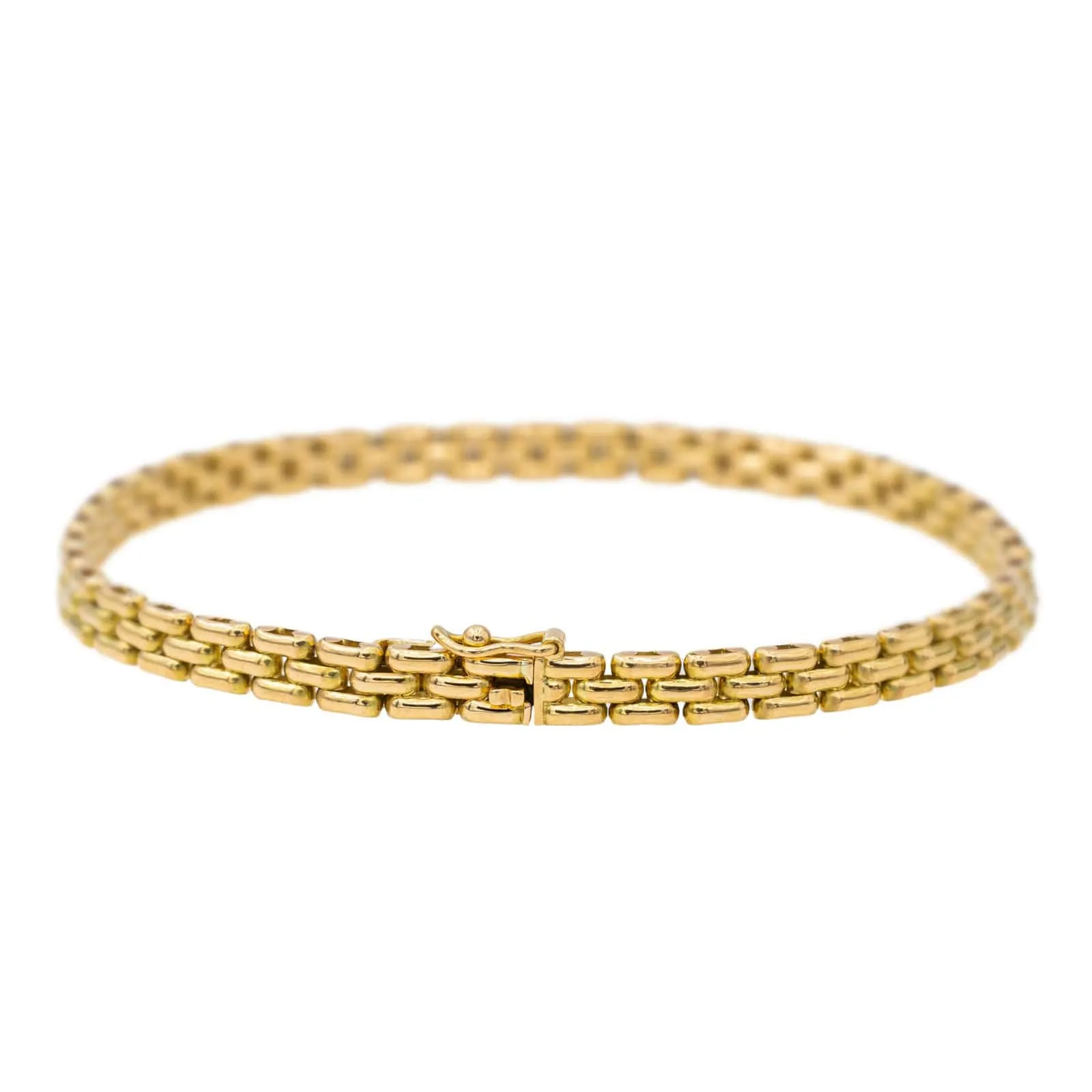 Cartier Bracelet Maille panthère Or jaune sold by 58 Facettes product image thumbnail 4